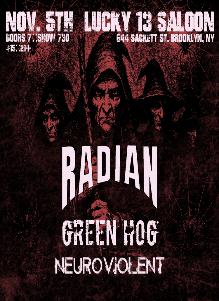 Lucky 13 Saloon Poster