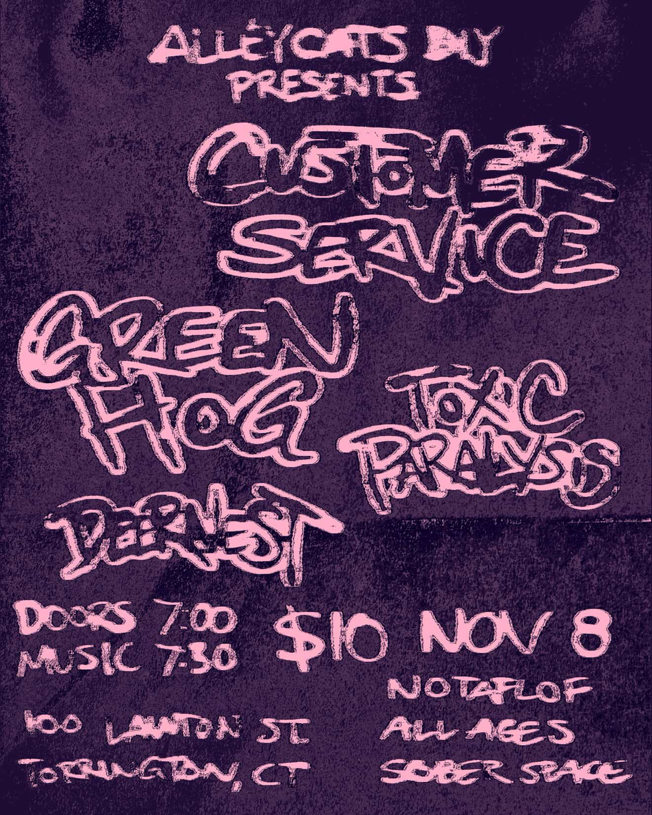 Alleycats DIY Poster