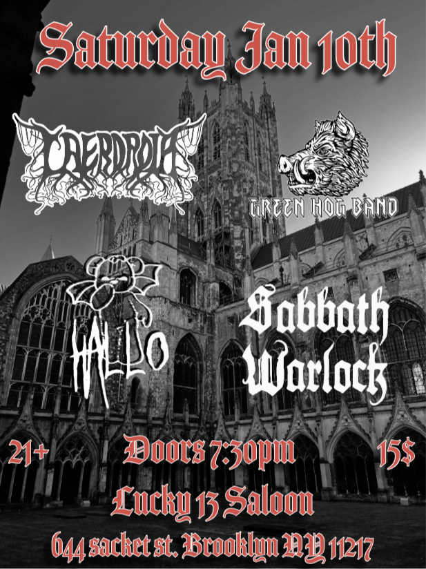 Lucky 13 Saloon Poster